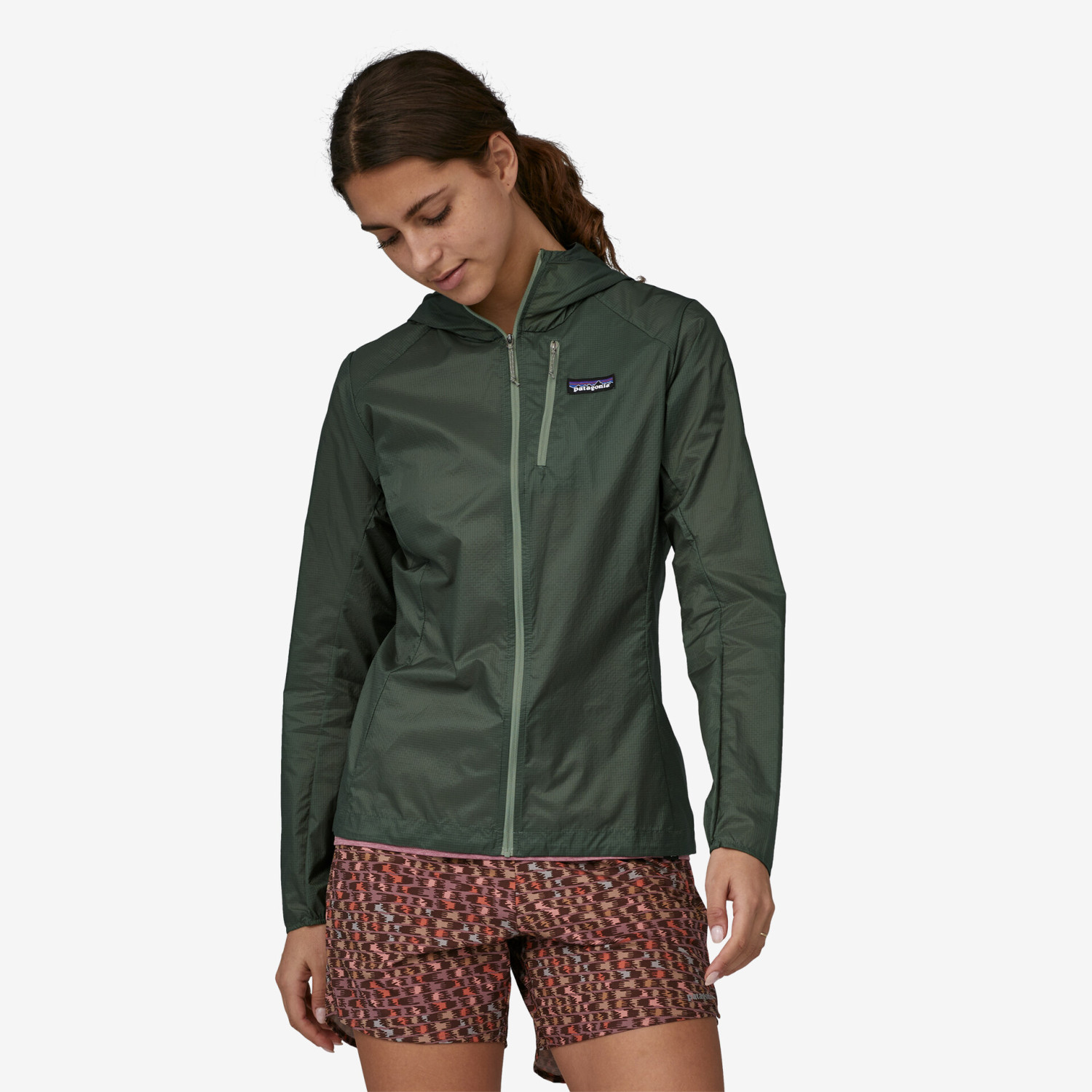 Patagonia W s Houdini Jacket Hemlock Green Fj llsport