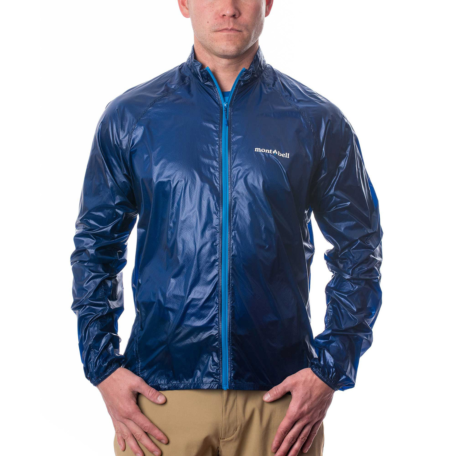 Montbell EX Light Wind Jacket Men s Graphite Blue Fj llsport