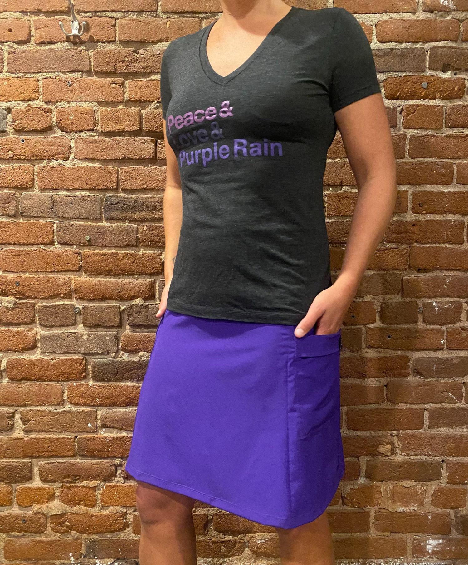 Purple Rain Adventure Skirt Purple Fjallsport