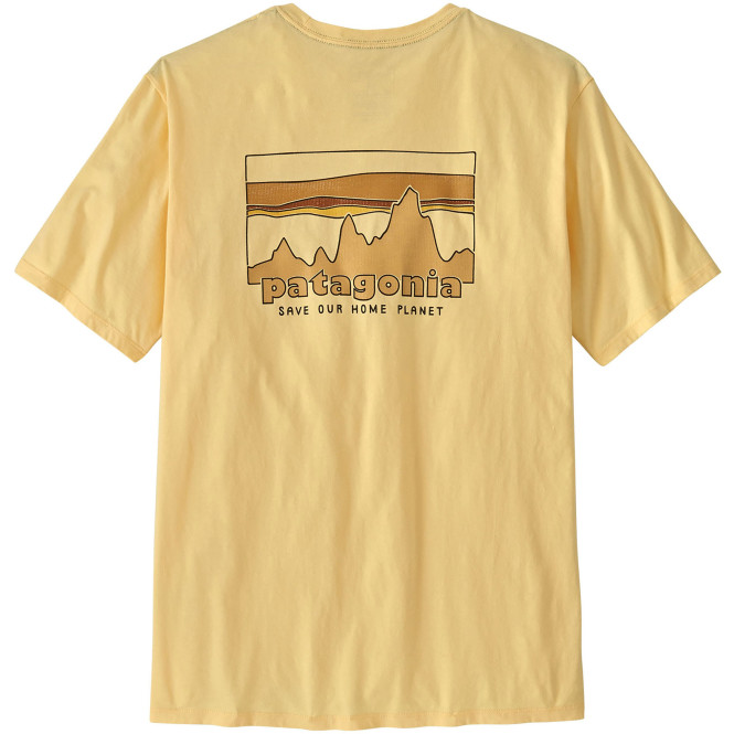 Mens 73 Skyline Organic T-Shirt, Buttercup Yellow