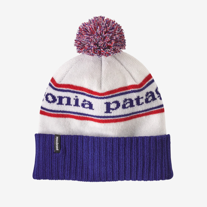 Powder Town Beanie, Park Stripe: Viking Blue