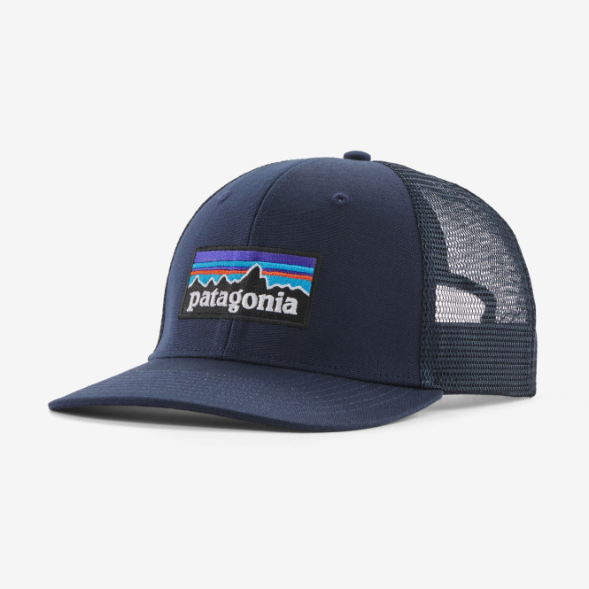 P-6 Logo Trucker Hat, New Navy