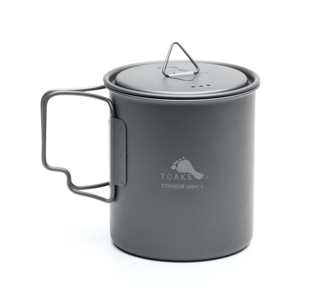 Titanium 450 ml Cup w. lid (U.L. version)
