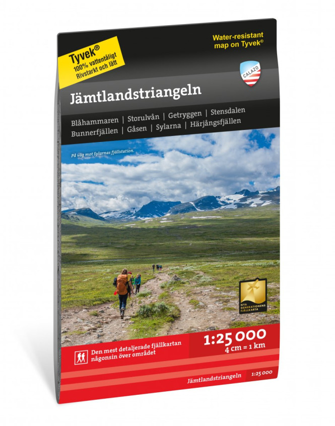 Jämtlandstriangeln 1:25.000