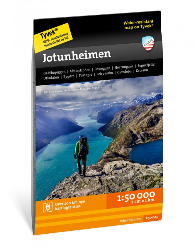 Jotunheimen 1:50.000