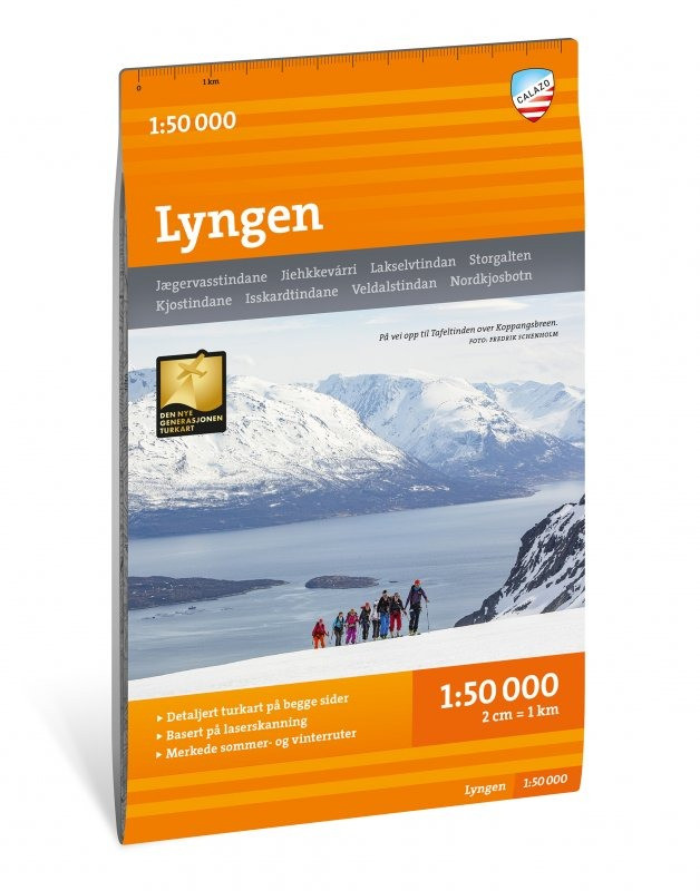 Lyngen 1:50.000