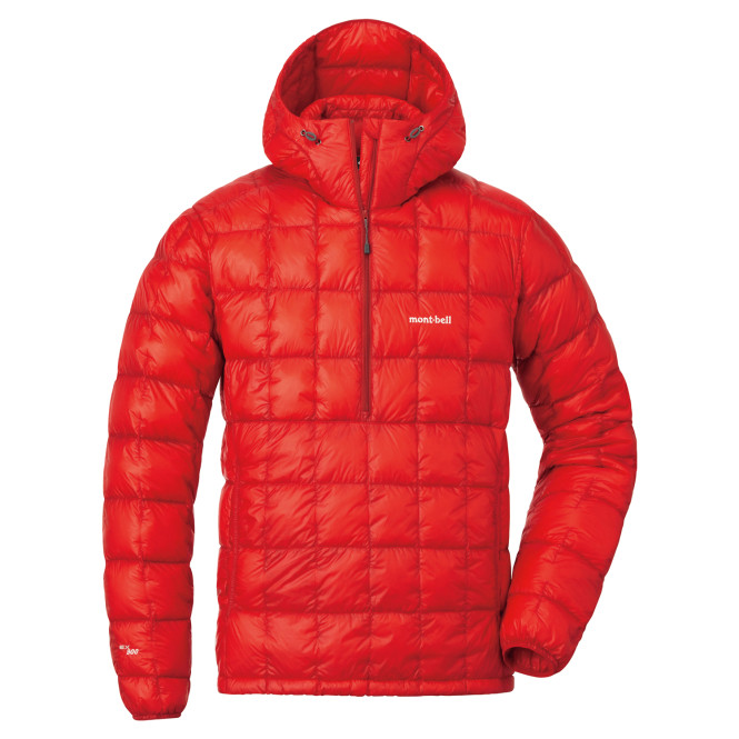 EX Light Down Anorak, Red Brick