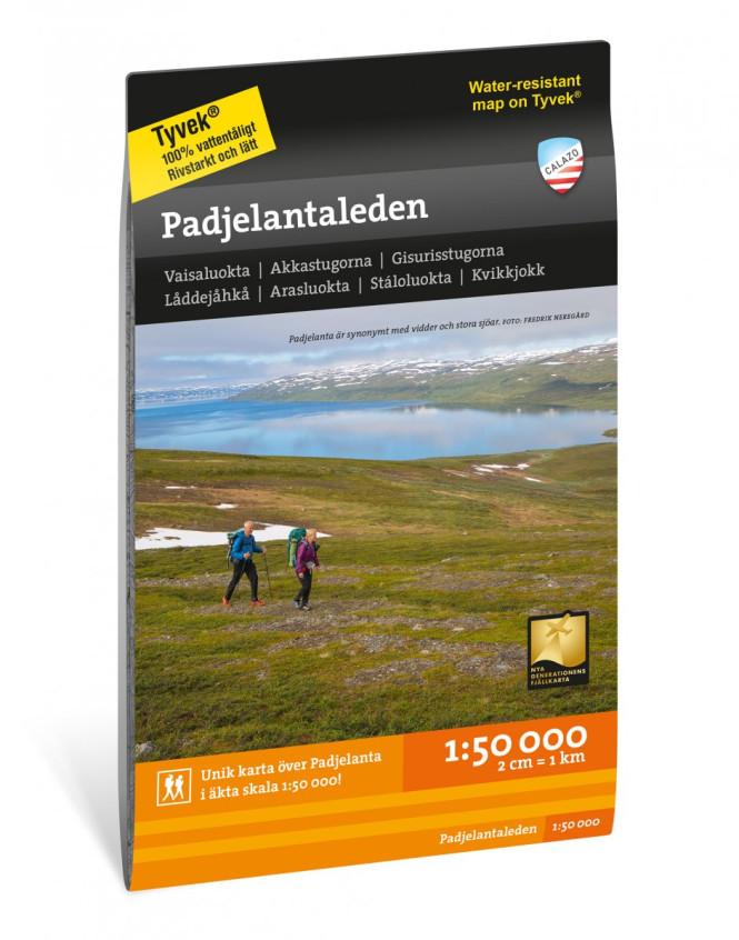 Padjelantaleden 1:50.000