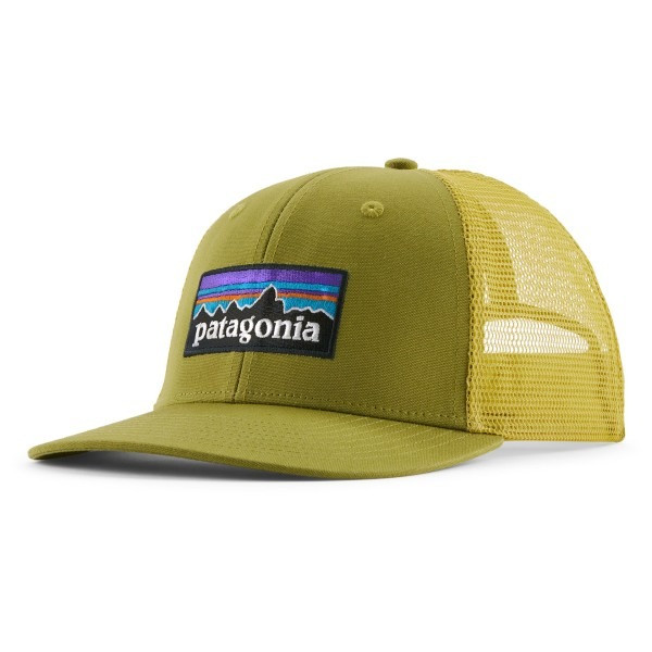 P-6 Logo Trucker Hat, Graze Green