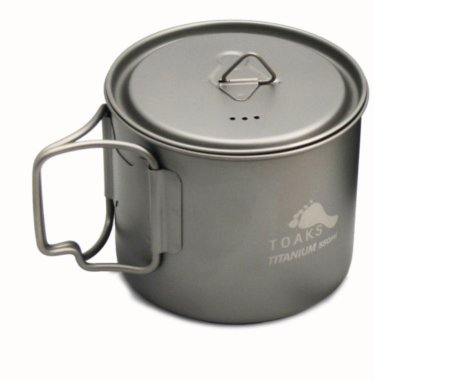 Light Titanium 550 ml Pot (U.L. version)