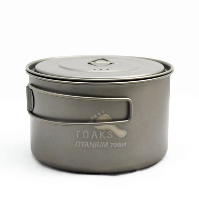 Light Titanium 700 ml Pot