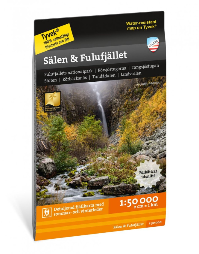 Sälen and Fulufjället 1:50.000