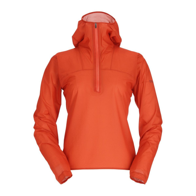Phantom Waterproof Pull-On Jacket Womens, Red Grapefruit