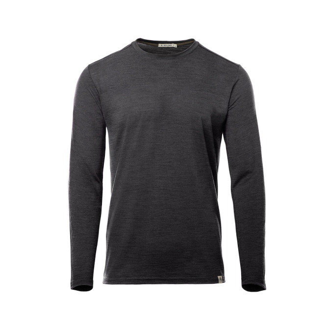 LightWool 180 Crewneck Ms, Marengo