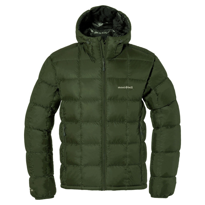 Superior Down Parka Mens, Dark Green